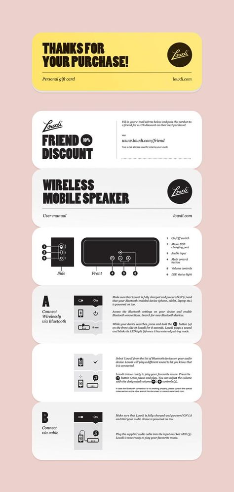 A Box Called Lowdi - Manual Design by Momkai Digital Creative Agency, Manual Design, Info Design, Instructional Design, Web Inspiration, Packing Design, Design Graphique, Graphic Design Typography, Creative Agency