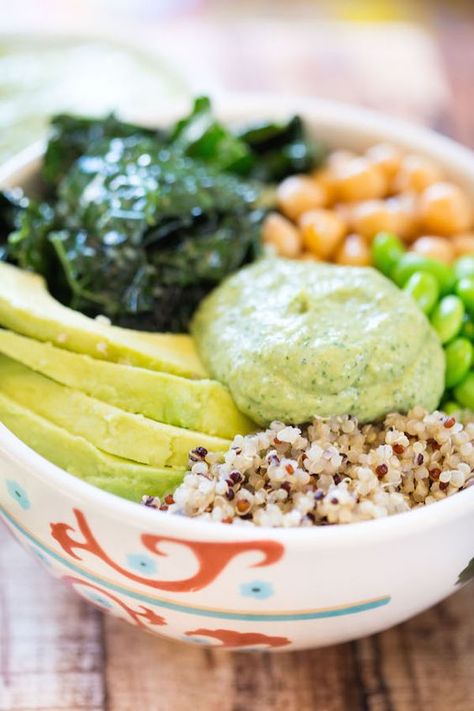 Green Goddess Quinoa Bowls Green Goddess Quinoa, Healthy Green Goddess Dressing, Buddha Bowl Sauce, Quinoa Bowls, Healthy Bowls Recipes, Goddess Dressing, Green Goddess Dressing, Healthy Bowls, Quinoa Bowl