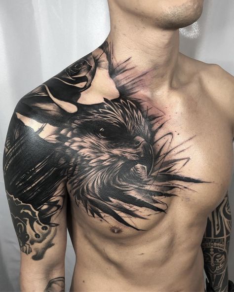 Natalie Nox Dark Chaos, Blatt Tattoos, Inkbox Tattoo, Instagram Tattoo, Tattoo Blog, Chest Tattoo, Body Tattoos, Inspirational Tattoos, Tattoo Art