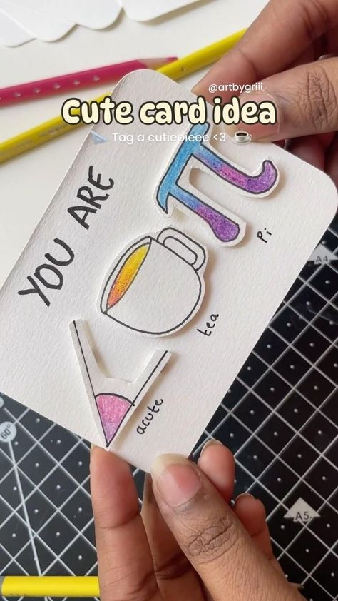 Check more at https://howcandothis.com/diyideas/30999/ Cute Diy Gift For Best Friend, Drawing Ideas For Birthday Cards, Gifting Ideas For Best Friend, Diy Cute Birthday Gifts, Gift Card Ideas For Best Friend, Diy B Day Cards, Gifts To Give To Your Best Friend, Diy Cute Gift Ideas For Best Friend, Cards Ideas For Best Friend