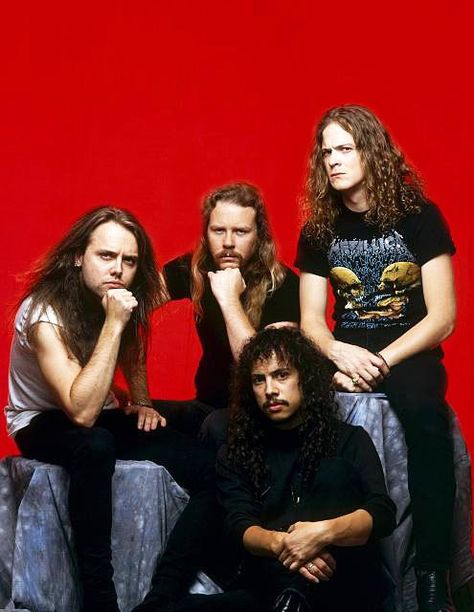 Metallica Metallica 1986, Bob Rock, Jason Newsted, Ride The Lightning, Kirk Hammett, James Hetfield, Thrash Metal, Heavy Metal Bands, Metal Music