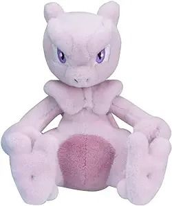 Amazon.com: Pokemon Center: Sitting Cuties: Mewtwo Plush # 150 - Generation 1 : Toys & Games Mew Plush, Pokemon Plushies, Pokemon Mew, Original Pokemon, Pokemon Toy, Pokemon Center, Pokemon Plush, Anime Toys, Pokemon Trading Card