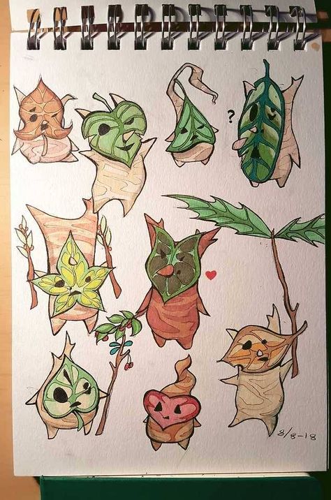 Koroks Botw Art, Koroks Botw, Wind Waker Tattoo, Loz Drawing, Link Wind Waker, Wind Waker Art, Korok Zelda, Legend Of Zelda Wind Waker, Zelda Drawing