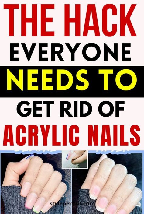 Acrylic nails are a popular choice for nail enhancements, but they can be challenging to remove. If you're looking to take off your acrylic nails, you can do Remove Acrylic Nails At Home, November Nail Art, Take Off Acrylic Nails, Nail Enhancements, Creative Nail Art, Remove Acrylics, Remove Acrylic Nails, Acrylic Nails At Home, Natural Nail Care