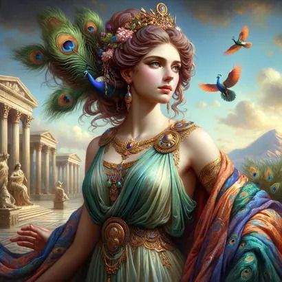 Juno Goddess, Zeus Wife, Hera Greek Goddess, Goddess Of Marriage, Greek Deities, Hera Goddess, Greek Goddess Art, South Asian Aesthetic, Greek Mythology Gods