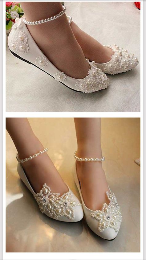 Hipster Shoes, Wedding Shoes Pumps, Pearl Wedding Shoes, Shoe Makeover, Wedding Shoes Lace, Wedding Shoes Bride, Wedding Shoes Flats, Bridal Heels, Bridal Shoes Flats