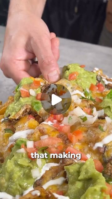 Green Grill on Instagram: "Ready to Dive into 21-Layered Air Fryer Nachos? 🧀🥑🌶️

#nachos #airfryer #recipe #snack #foodie

Indulge in this 21-layered air fryer nachos extravaganza! 🧀🥑🌶️ Are you ready to dive into this delicious snack sensation? Let’s make some nachos magic happen!

Layers below (makes a lot of nachos)

2 bags of Doritos (you chose the flavor)
2 cups salsa verde
1 pound tacos seasoned ground beef
1 cup black beans
4 cups grated Mexican blended cheese
1 cup pickled jalapeños
1/2 cup fresh jalapeños
1 cup diced onions
1/2 cup sour cream
1 cup pico de gallo
1 cup guacamole

Craving more tasty snacks? Explore our collection at www.greengrillshop.com 🌟🍴" Air Fryer Nachos, Lake Recipes, Airfryer Recipe, Baked Nachos, Philips Air Fryer, Girls Dinner, Air Fryer Recipes Snacks, Recipes With Flour Tortillas, Air Fryer Oven Recipes