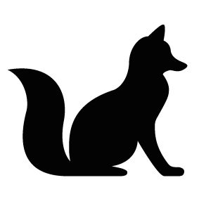 Fox Stencil, Fox Silhouette, Animal Templates, Animal Stencil, Silhouette Clip Art, Silhouette Images, Silhouette Stencil, Animal Silhouette, Stencil Template