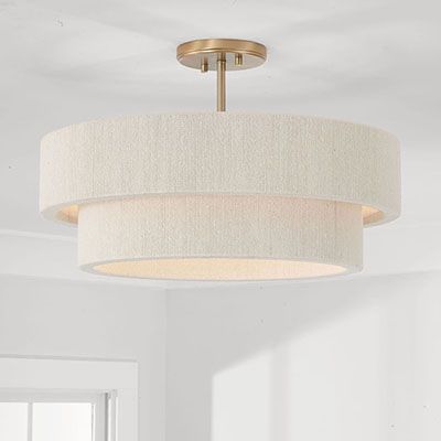 Delaney 4-Light Dual Mount Pendant | Capital Lighting Fixture Company Coastal Pendant Lighting, Dining Room Light Fixture, Capital Lighting Fixture, Entry Lighting, Chic Lighting, Dining Room Light Fixtures, Capital Lighting, Chandelier Bedroom, Shades Of Light