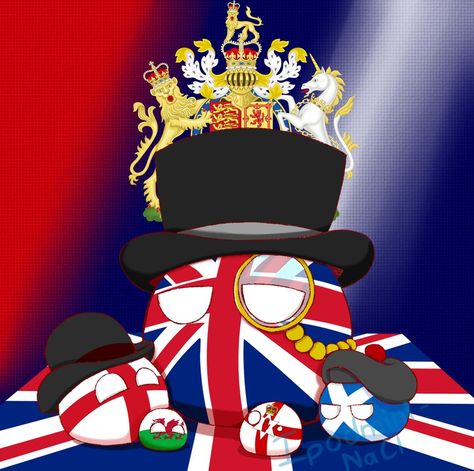 The UK with its Countries by ipodmini1 The Uk, Flag, Deviantart