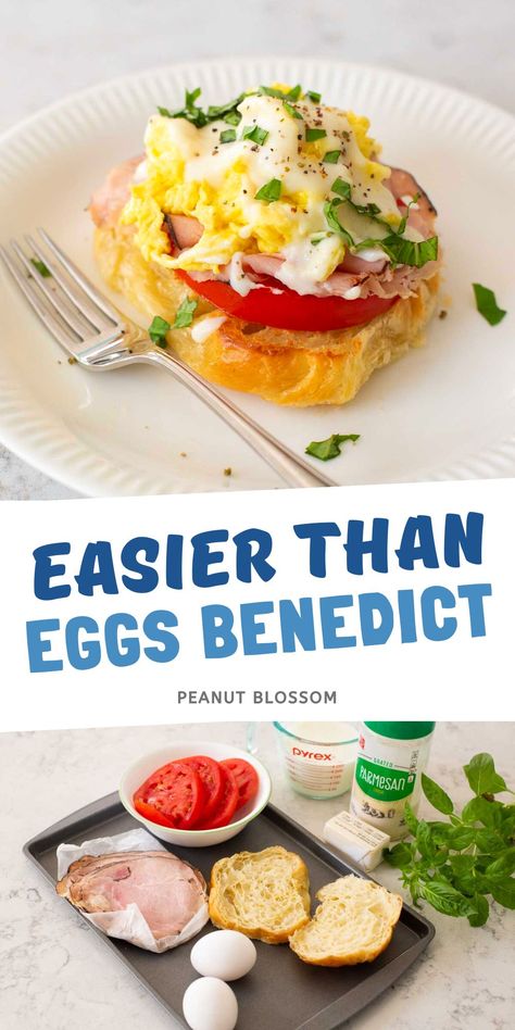 Eggs Benedict Variations, Easy Eggs Benedict Recipe, Easy Eggs Benedict, Benedict Recipe, Eggs Benedict Recipe, Peanut Gallery, Egg Benedict, Family Projects, Delicious Thanksgiving