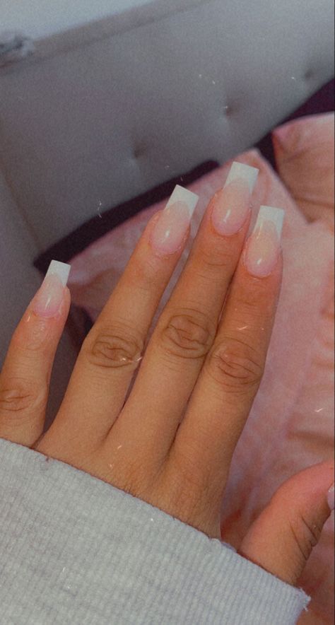 Classy French Tip, Acrylic Nail Designs Coffin, Acrylic Nails Nude, Prom Inspo, Nails Nude, Different Nail Designs, Acrylic Nails Coffin Short, Acrylic Nails Coffin, Prom Nails