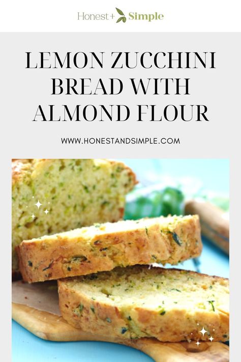 Low Carb Lemon Zucchini Bread, Low Carb Lemon Blueberry Zucchini Bread Recipe With Almond Flour, Zucchini Almond Bread, Almond Flour Zucchini Bread Recipes, Almond Flour Zucchini Recipes, Almond Flour Zucchini Cake, Zucchini Bread With Almond Flour Recipe, Gluten Free Lemon Zucchini Bread, Aip Zucchini Bread