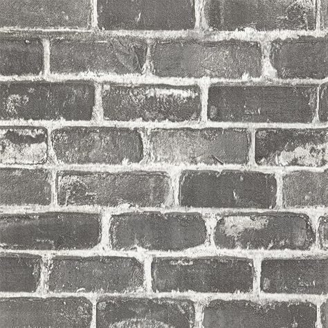 Anmon Rustic Black Brick Wallpaper Peel and Stick,Removable Brick Wallpaper,Self Adhesive Vinyl Wallpaper for Fireplace Backdrop, Laundry Room Wall Decor 17.71" x 118" - Amazon.com Grey Brick Wallpaper, Removable Brick Wallpaper, Black Brick Wallpaper, Brick Wallpaper Peel And Stick, Peel And Stick Contact Paper, Faux Brick Wallpaper, 3d Brick Wallpaper, Loft Wall, Laundry Room Wall Decor