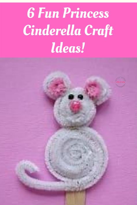 Cinderella Sensory Bin, Cinderella Activities For Kids, Cinderella Party Activities, Cinderella Crafts For Kids, Cinderella Crafts, Storybook Crafts, Princess Activities, Cinderella Mice, Disney Activities