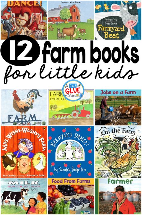 Here are my favorite farm books for preschool and kindergarten students. Books For Preschool, Farm Theme Preschool, Farm Books, Farm Unit, Farm Preschool, Margaret Wise Brown, Farm Activities, Theme Days, Preschool Books