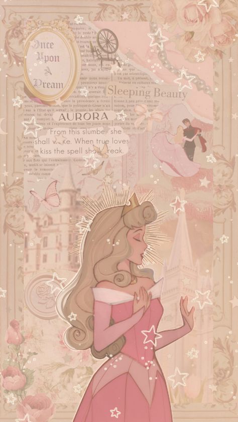 Sleeping Beauty Cartoon, Belle Wallpaper, Disney Princess Aesthetic, Cinderella Wallpaper, Disney Character Art, Cute Wallpapers For Ipad, Pretty Wallpapers Tumblr, Bow Wallpaper, Disney Collage