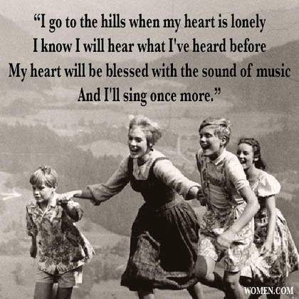 The Sound of Music 😍😘 The Sound Of Music Quotes, Julie Andrews Quotes, Sound Of Music Quotes, Georg Von Trapp, Music Lyrics Quotes, Sounds Of Music, Sound Of Music Tour, Sound Of Music Movie, Musical Quotes