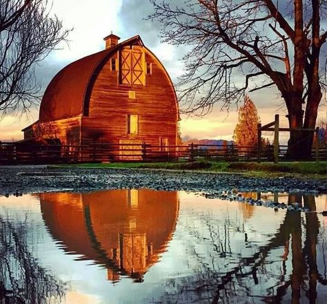 Covered Bridge Photo, Barn Pictures, Old Farm Houses, Covered Bridge, Church Building, Old Barns, Old Farm, Red Barn, Covered Bridges