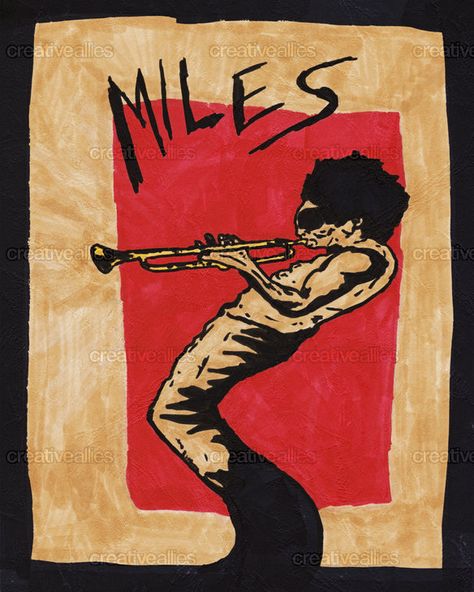 Miles Davis Poster, Arte Jazz, Jazz Poster, Jazz Art, Afrocentric Art, Miles Davis, Music Posters, Arte Inspo, Jazz Festival