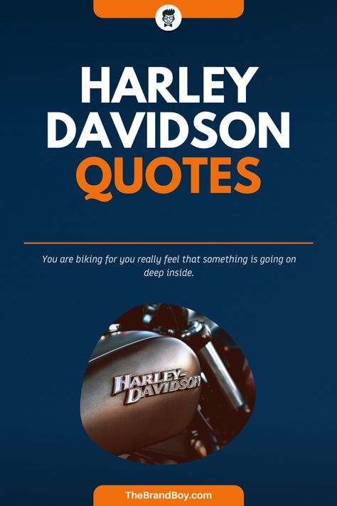 Harley Davidson happens to be a motorcycle manufacturer based in America which was founded in the year 1903. #FamousQuotes #FamousSayings #SayingsandQuotes #LeadersQuotes #HarleyDavidsonQuotes Harley Davidson Sayings, Biker Lifestyle Quotes, Biker Memorial Quotes, Funny Harley Davidson Quotes, Harley Quotes Motorcycles, Biker Sayings Quotes, Biker Quotes Funny, Motorcycle Quotes Inspirational, Harley Quotes