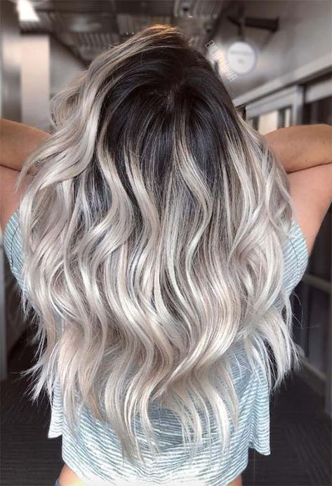 Cool Ash Blonde Hair, Blonde Hair Color Shades, Ash Blonde Hair Dye, Ash Blonde Hair Color, Light Ash Blonde Hair, Blonde Hair Colour Shades, Blonde Hair Dye, Cool Ash Blonde, Blonde Hair With Roots