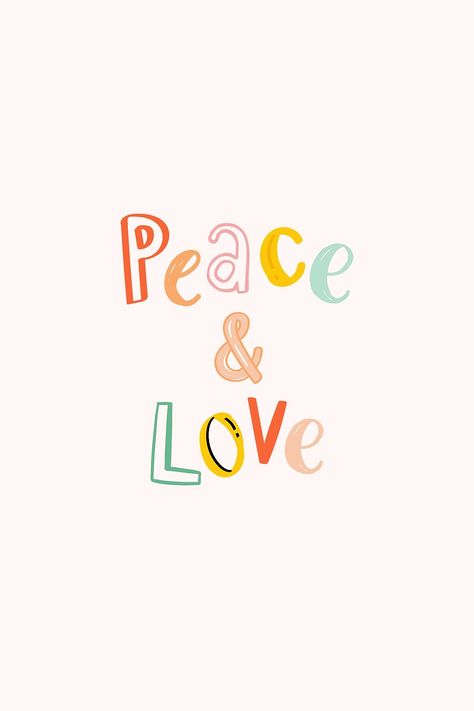 Peace And Love Wallpaper, Peace And Love Art, Text Doodle, Doodles Quotes, Peace Wallpaper, Images Of Peace, Doodle Font, Free Illustration Images, Doodle Fonts