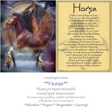 Horse spirit totem Spirits Guides, Horse Poems, Native American Totem Poles, Horse Journal, Rune Casting, Horse Spirit, Totem Animals, Native American Totem, Spirit Horse