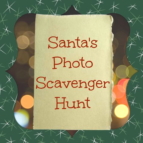 Christmas Photo Scavenger Hunt, Game For Christmas, 21st Birthday Checklist, Treasure Hunt Clues, Scavenger Hunt Clues, Christmas Scavenger Hunt, Photo Scavenger Hunt, Scavenger Hunt For Kids, Santa Photos