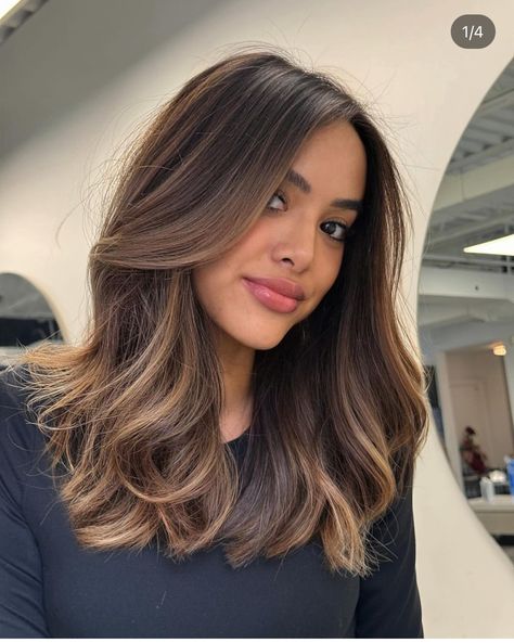 Beige Brunette, Spend The Day With Me, Short Brunette Hair, Hair Foils, Black Hair Balayage, Short Dark Hair, Brown Hair Looks, Brunette Hair With Highlights, Instagram Luxury