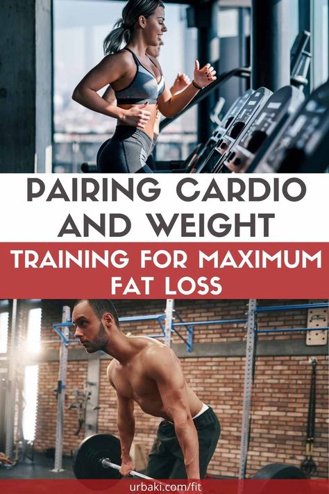 Cardio And Resistance Workout, Heavy Weights Workout, Types Of Cardio Exercises, Cardio And Weight Training Schedule, Strength Training For Fat Loss, Gym Fat Burning Workout, When To Do Cardio, Weight Lifting For Fat Loss, Cardio With Weights