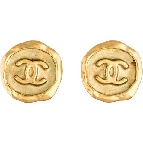 Pre-owned Chanel CC Wax Seal Earrings ($295) ❤ liked on Polyvore featuring jewelry, earrings, gold, gold jewelry, gold tone earrings, gold jewellery, chanel jewelry and pre owned jewelry Seal Earrings, Chanel Jewellery, Jewelry Earrings Gold, Earrings Chanel, Wax Seal Jewelry, Hard Ware, Generator Accessories, Jewelry Chanel, Fashion Vocabulary