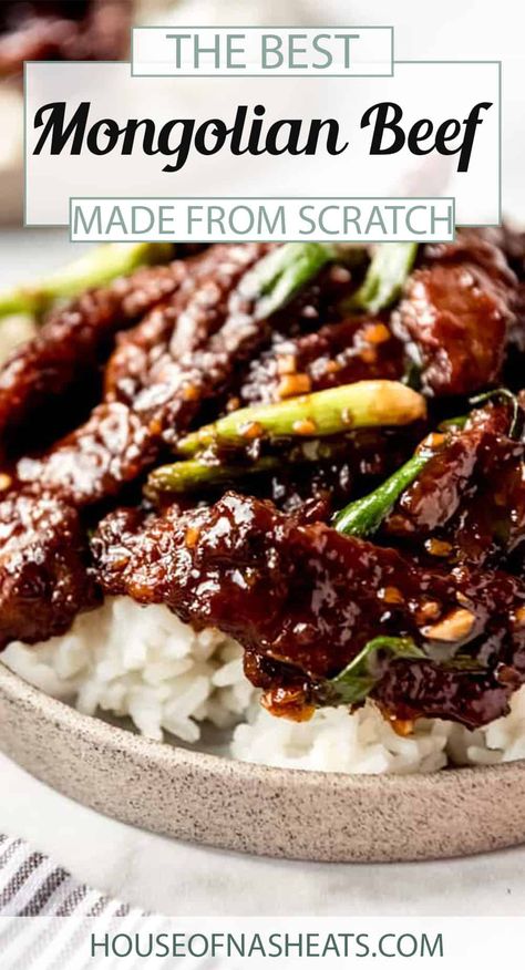 Meat Temperature Chart, Dinner Asian, Slow Cooker Korean Beef, Chinese Dinner, Homemade Chinese, Mongolian Beef Recipes, Homemade Chinese Food, Recipes Meat, Temperature Chart