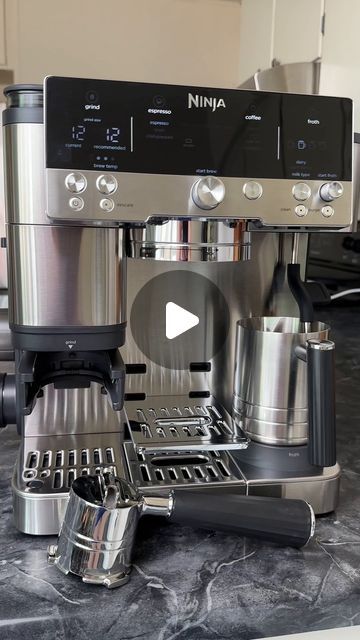 Ninja Kitchen on Instagram: "Unbox the NEW Ninja Luxe™ Café Premier Series. Finally, an uncomplicated espresso machine. 🙌☕ #NinjaLuxeCafe" Ninja Cafe Luxe, Ninja Espresso Machine, Ninja Luxe Cafe, Ninja Luxe Cafe Recipes, Ninja Espresso And Coffee Barista, Coffee Machine Recipes, Cool Kitchen Appliances, Ninja Coffee Maker, Ninja Coffee Bar