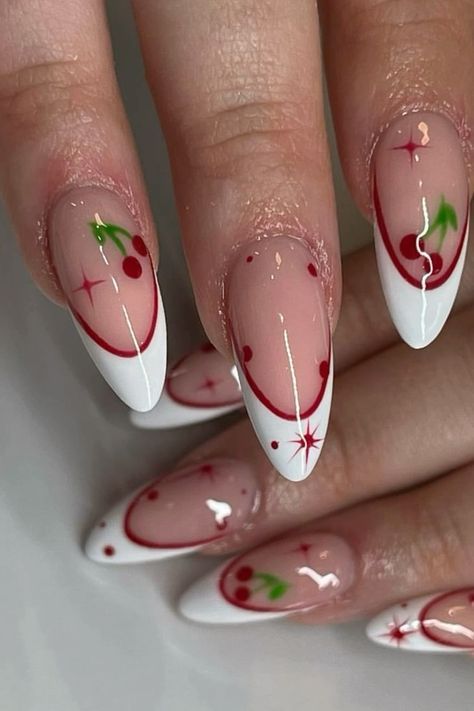 Fun Nails January, Gemini Nails Ideas, Fun Crazy Nails, Christmas Nail Art Designs Almond, Nail Inspo Girly, Luxury Nails 2024, Rubber Base Nail Designs, Bright Colour Nail Designs, Magical Nail Art