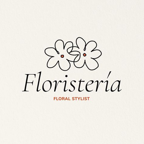 Flower shop logo, editable aesthetic business branding template design | premium image by rawpixel.com / Wan Flower Shop Card Design, Logo Design Flower Shop, Flower Store Logo, Flower Logo Design Graphics, Flower Business Logo, Logo For Flower Shop, Floral Shop Logo, Aesthetics Logo Design, Flower Logo Design Ideas