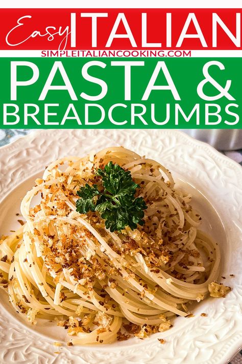 Easy Pasta with Breadcrumbs