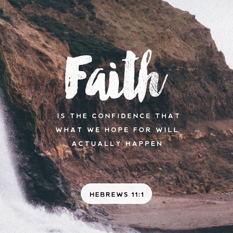 VOTD July 1, 2019 - Now faith is the assurance of things hoped for, the conviction of things not seen. HEBREWS‬ ‭11:1‬ ‭NASB‬‬ Faith Healing, Faith Is The Substance, Hebrews 11 1, Hebrews 11, Ayat Alkitab, Daily Bible, Verse Of The Day, Verse Quotes, Have Faith