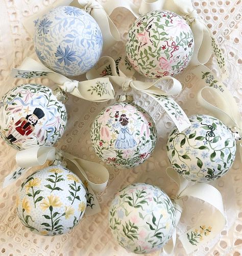 Riley Sheehey on Instagram: “Update- thank you so much for your support! We did sell out this morning- unfortunately, as original paintings/ornaments are all handmade,…” Riley Sheehey, Hand Painted Bauble, Xmas Baubles, Easter Egg Crafts, Egg Crafts, O Holy Night, Holiday Break, Before Midnight, Painted Ornaments