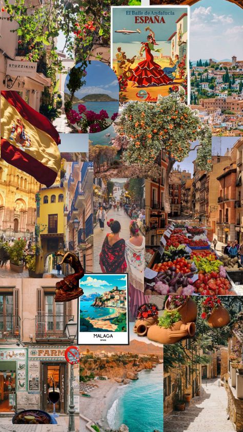 #spain #espanol #spaintravel #spainsummer Spanish Words Aesthetic Wallpaper, Spain Aesthetics Seville, Spain Coast Aesthetic, Spanish Mood Board, Spanish Subject Aesthetic, Spanish Posters Aesthetic, Spain Culture Aesthetic, Seville Spain Aesthetic, Espanol Aesthetic