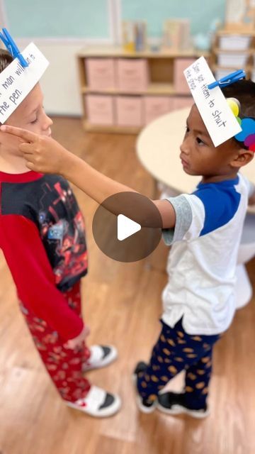 Sharyn Kish on Instagram: "My go to #engagement activity that I will never stop sharing because it’s THAT effective! If your students need more practice #decoding AND #encoding then this should be woven into your ELA routine! 
Use sentences (or words) from your #ortongillingham or @ufliteracy lessons. 

The “headbands” are old bulletin board borders. The sentences are taken from our OG lessons. I wrote them on strips of card stock and passed them out. Each student used a clothespin to attach their sentence. They walked around reading 4-5 sentences. Then I had them pair up with the last partner they were with. On whiteboards or paper they dictated the sentence that was on their partner’s headband for them  to write out. Then they checked for accuracy with spelling, capitalization and punctu Sentence Formation Activities, Kinds Of Sentences Activities, Build A Sentence Activity, Forming Sentences Activities, Expanding A Sentence, Capitalization Activities, Teaching Sentence Writing, Kinds Of Sentences, Structured Literacy