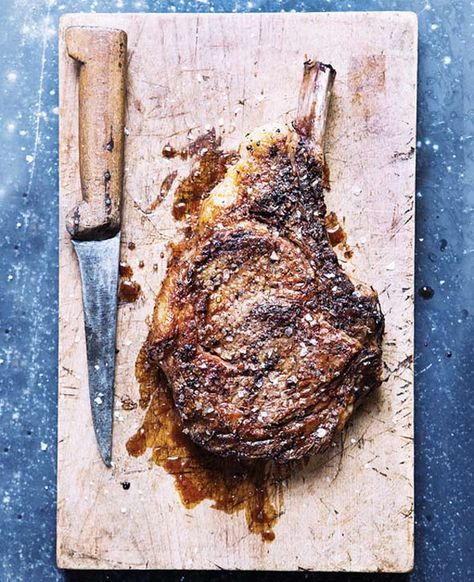 Salt-and-Pepper Rib Eye Salt And Pepper Ribs, Ribeye Steak Recipes, Best Camping Meals, Rib Eye, Campfire Food, Grilling Tips, Steak Recipe, Ribeye Steak, Meat Lovers