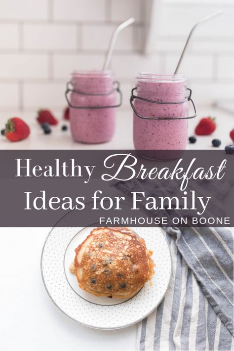 Farmhouse On Boone Breakfast, Breakfast Ideas For Family, Clean Eating Shopping List, Homemade Breakfast Recipes, Farmhouse On Boone, Family Farmhouse, Clean Eating Grocery List, Healthy Breakfast Ideas, Eating Healthier