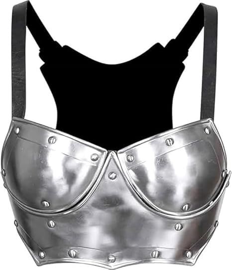 Medieval 18GA Steel Breastplate Gothic Lady Chest Armor Plate Costume Women's Armor, Lady Armor, Armor Female, Medieval Lady, Armour Medieval, Armor Suit, Shino Aburame, Leather Bracers, Armor Plate