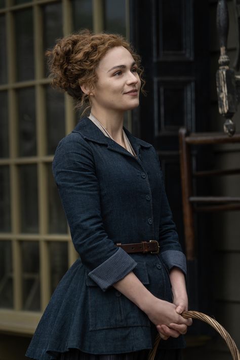 Torrhen Stark, Brianna Mackenzie, Poldark Costumes, Outlander Brianna, Brianna Randall, Brianna Fraser, Outlander Season 7, Outlander Style, Sophie Skelton