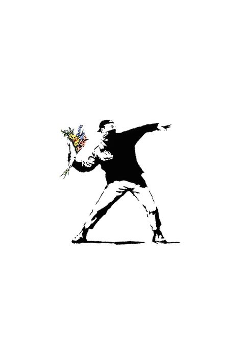 Banksy iPhone Wallpaper Street Art Wallpaper Iphone, Banksy Wallpaper, Ipod Wallpaper, Grafic Art, Iphone 5s Wallpaper, Scary Photos, Street Art Banksy, Iphone 5 Wallpaper, Banksy Graffiti