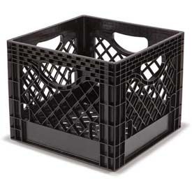 Milk Crate Storage, Plastic Crate, Plastic Milk, Plastic Crates, Pantry Organizers, Milk Crate, Milk Storage, Milk Crates, The Container Store