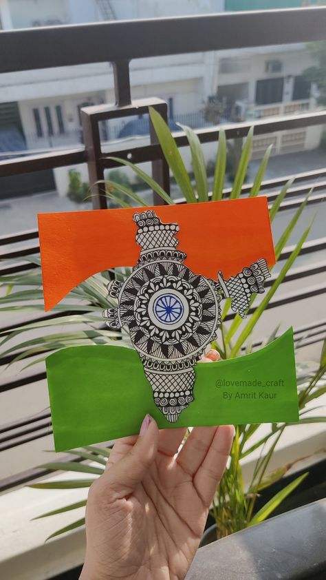 This is Indian flag Mandala design...hope you all love it.. please show your love and support ♥️🙏🏻 Inpendence Day Painting, Republic Day Doodle Art, Craft Ideas For Republic Day, Tricolour Mandala Art, 26 January Republic Day Mandala Art, 15 August Art And Craft, Indipandans Day Creative, Sketch For Independence Day, Mandala Art On Independence Day