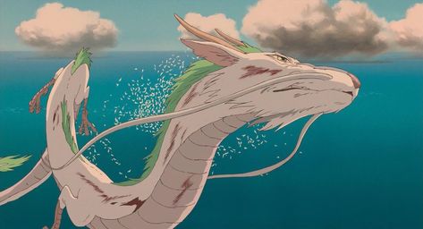 anime visuals on Twitter: "Spirited Away… " Studio Ghibli Films, Art Studio Ghibli, Tales From Earthsea, Secret World Of Arrietty, Chihiro Y Haku, The Secret World, Studio Ghibli Movies, Studio Ghibli Art, Ghibli Art