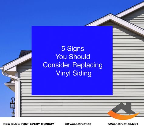 Vynal Siding, Replacing Vinyl Siding, Replacing Siding, Installing Siding, Vinyl Signs, Vinyl Siding, New Blog Post, Diy Home Improvement, News Blog